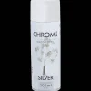 Chroom spuitverf zilver