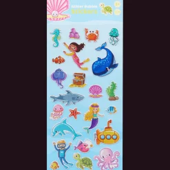 Craft Universe Glitter Bubble stickers