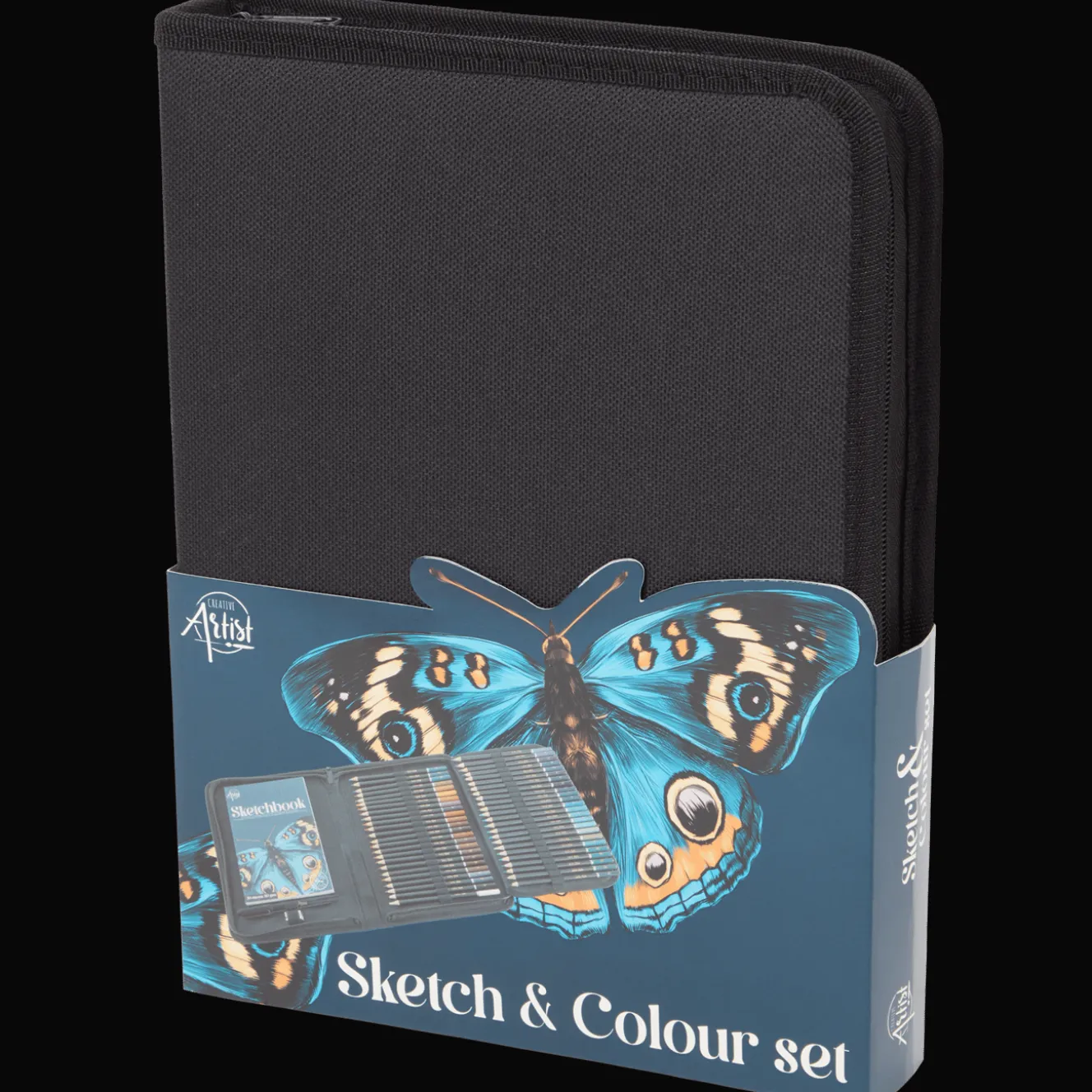 Creative Artist schetsblok & kleurset in etui