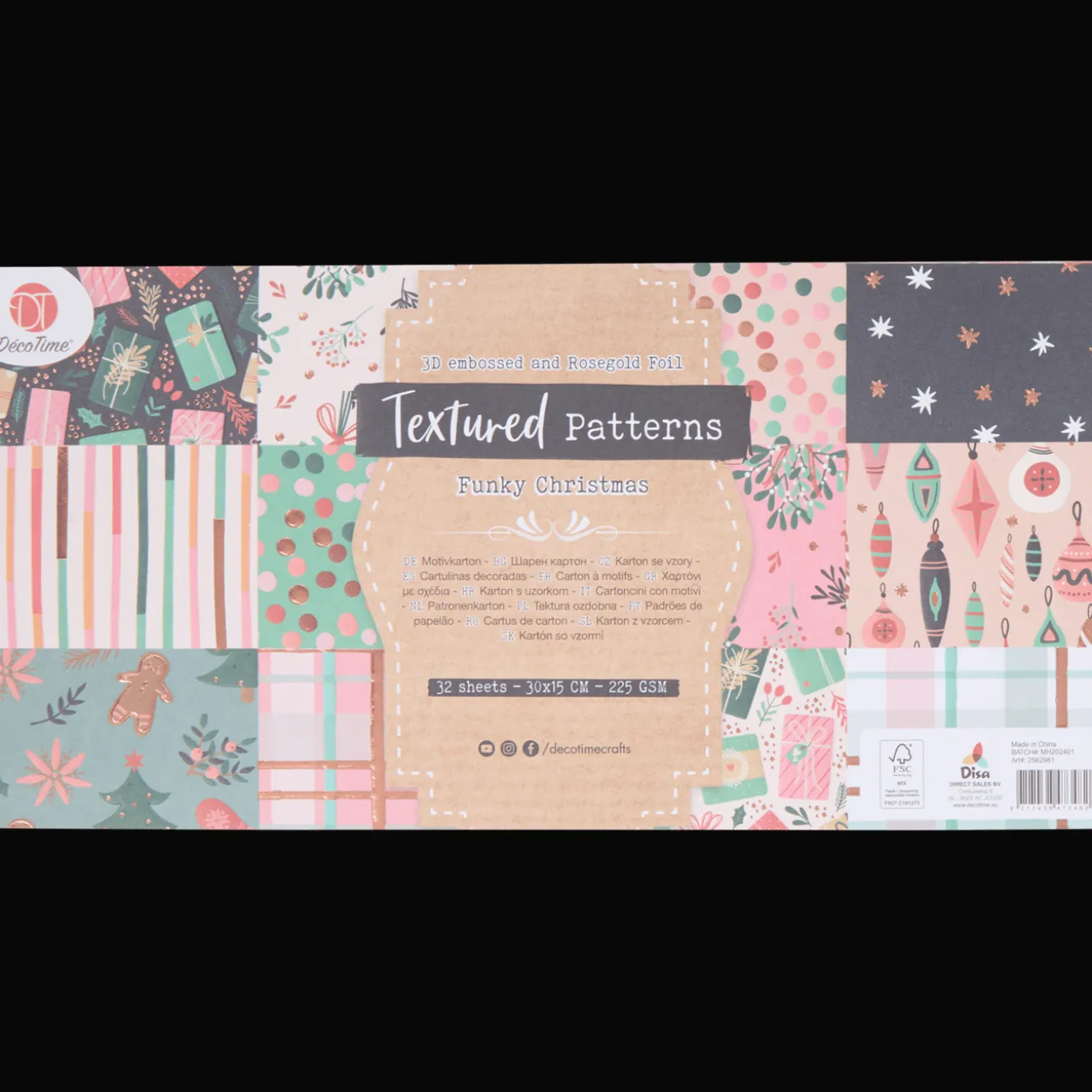 DécoTime papierblok kerst