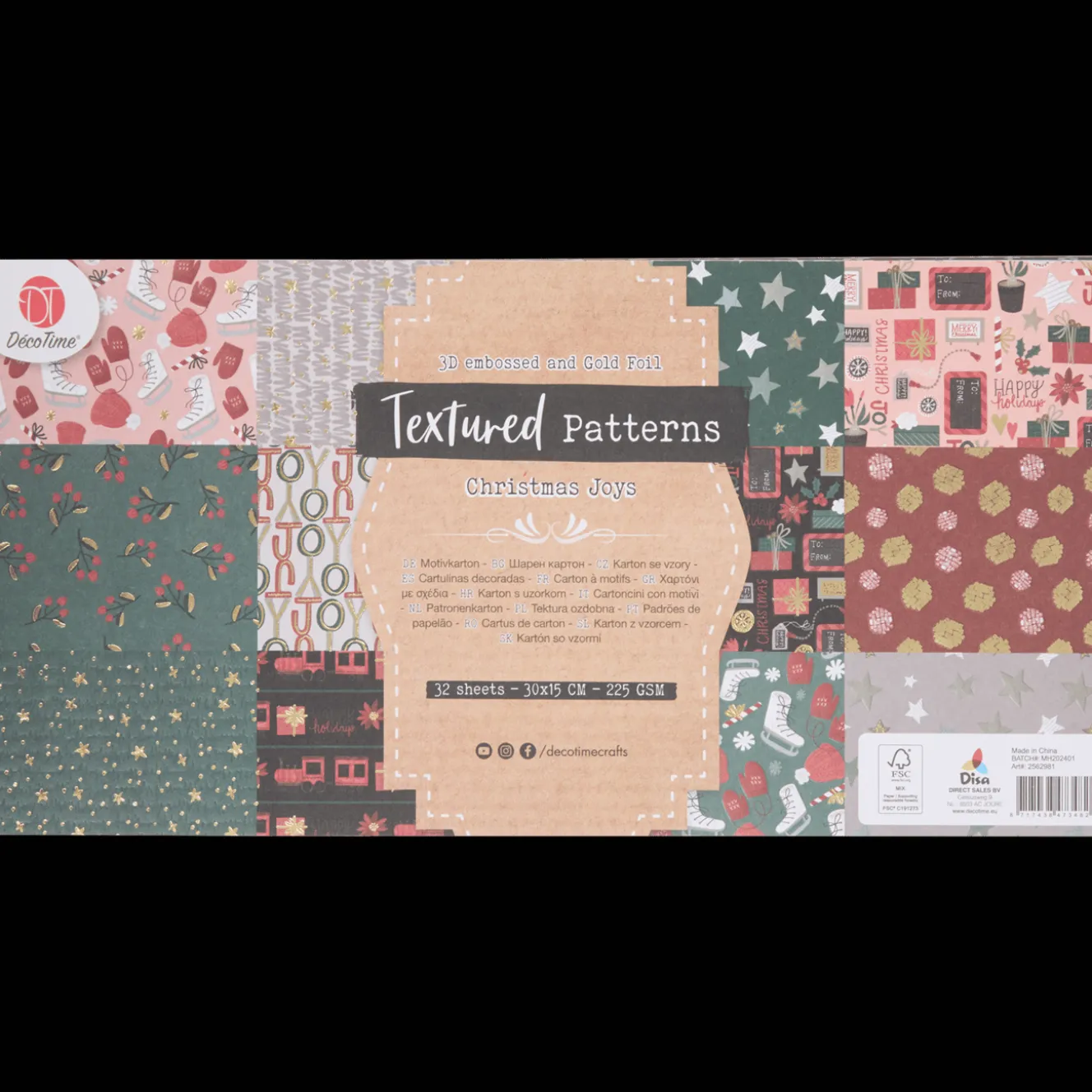 DécoTime papierblok kerst