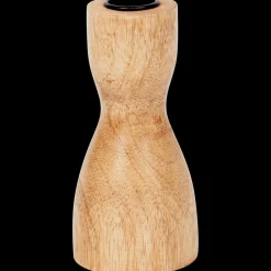 Houten kandelaar