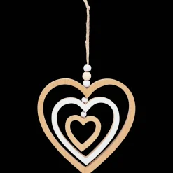 Houten kersthanger