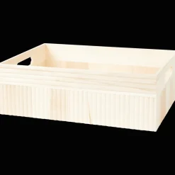 Houten opbergbox