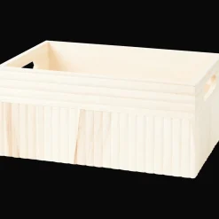 Houten opbergbox