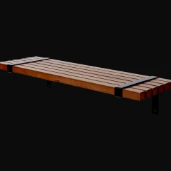 Houten wandplank