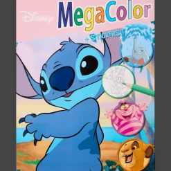 Kleur- en stickerboek