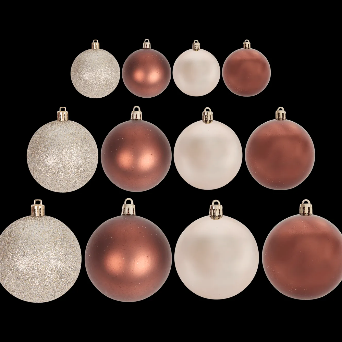 Kunststof kerstballen
