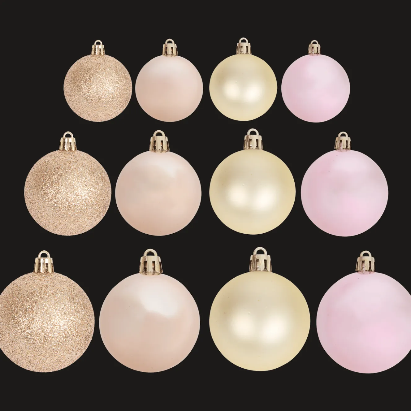 Kunststof kerstballen