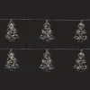 Lichtslinger met kerstbomen of sterren