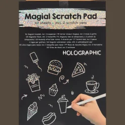 Magisch krasblok A5