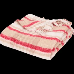 Plaid met franjes