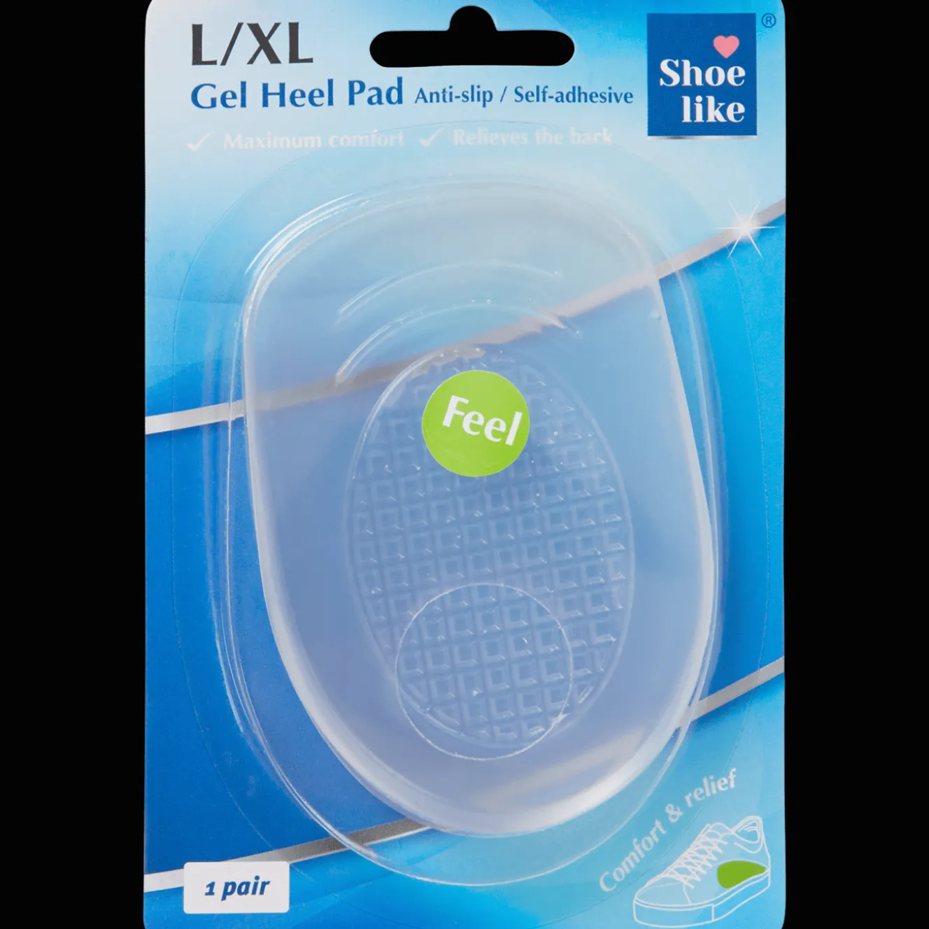 Shoe like gelpad