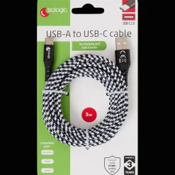 Sologic laad- en datakabel USB-C