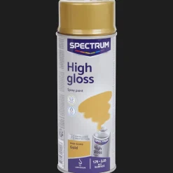 Spectrum hoogglans spuitverf goud