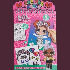 Sticker op nummer