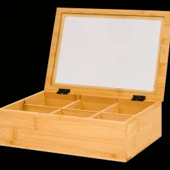 Theebox met tekst