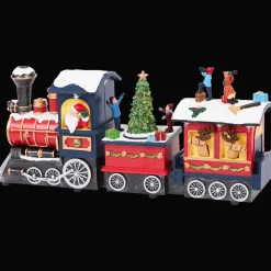 Trein kersttafereel
