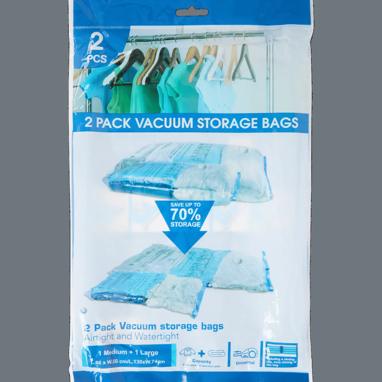 Vacuüm opbergzakken