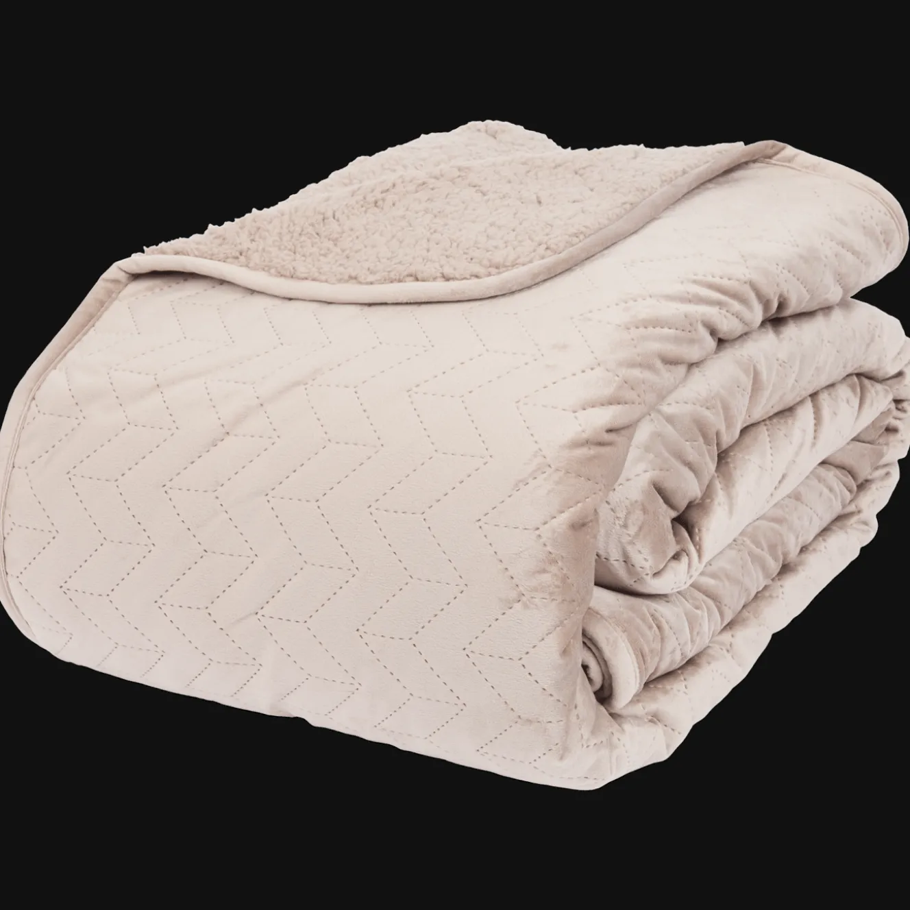 Velvet bedsprei