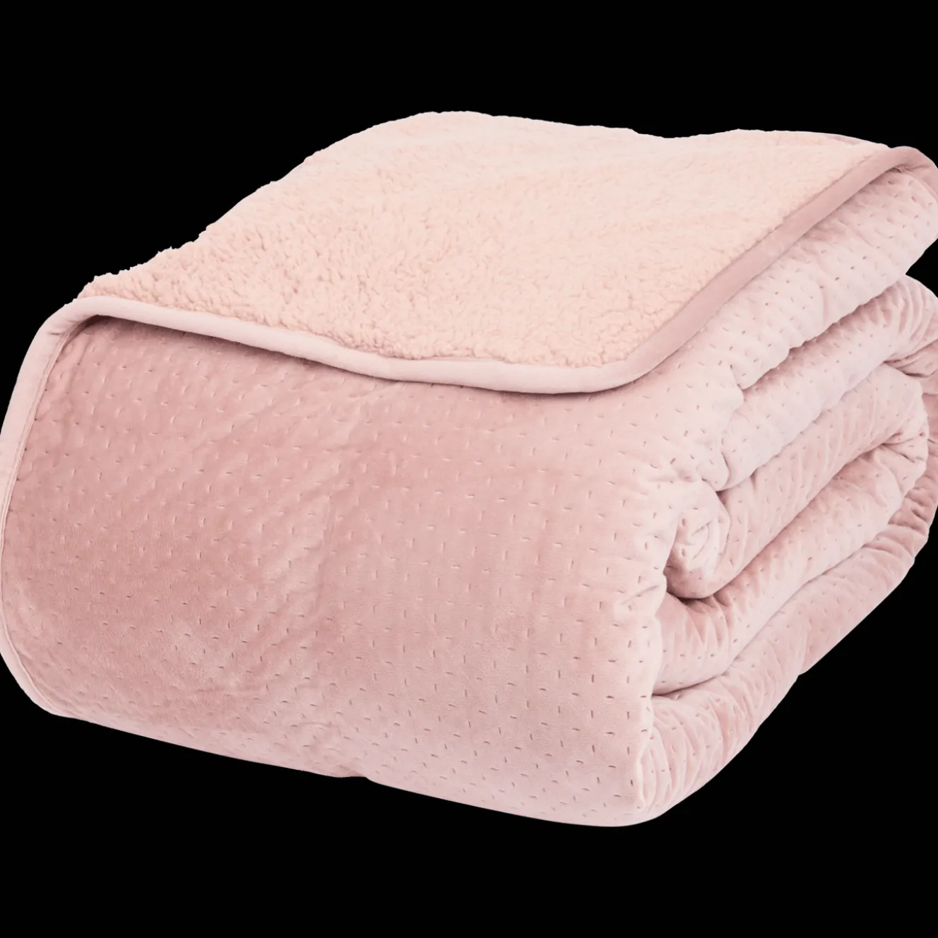 Velvet bedsprei